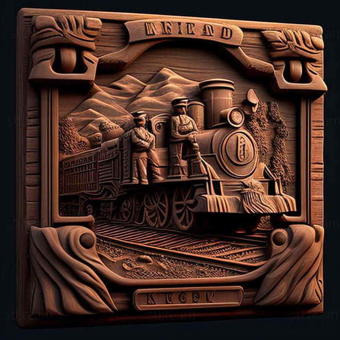 3D модель Гра Railroad Tycoon 3 (STL)